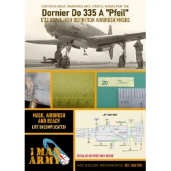 1 Man Army Mascara 1/32  Dornier Do-335A 'Pfeil'