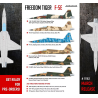 Maqueta de Avion Eduard 1/48 F5-E FREEDOM TIGER Limited Edition