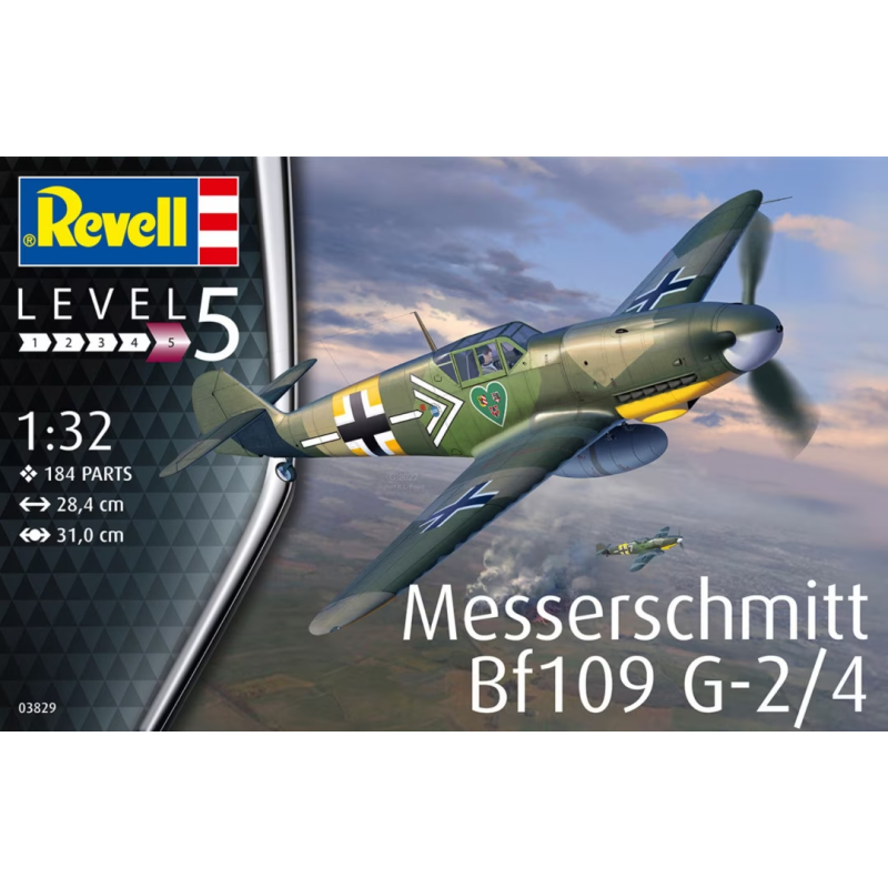 Maqueta de Avión Revell 1/32 Messerschmitt Bf 109 G-2/4