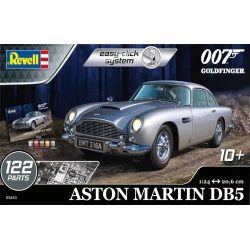 Maqueta de coche 1/24 Aston Martin DB5 007 Goldfinger del fabricante Revell