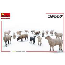 MiniArt 1/35 SHEEP (SET OF 15)