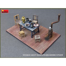 Maqueta Miniart 1/35 East European Home Stuff