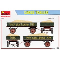 Maqueta Miniart 1/35 Cargo Trailer