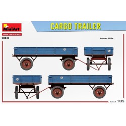 Maqueta Miniart 1/35 Cargo Trailer