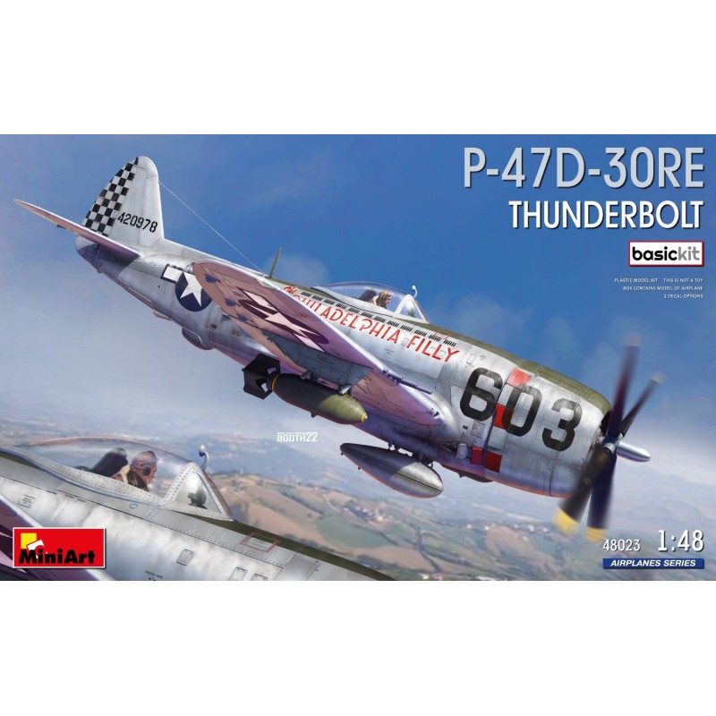 Maqueta Miniart P-47D-30RE Thunderbolt 1/48