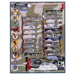 Furball  decals 1/48 Colors and Markings of Republic P-47D and P-47Ms Thunderbolts Part 1