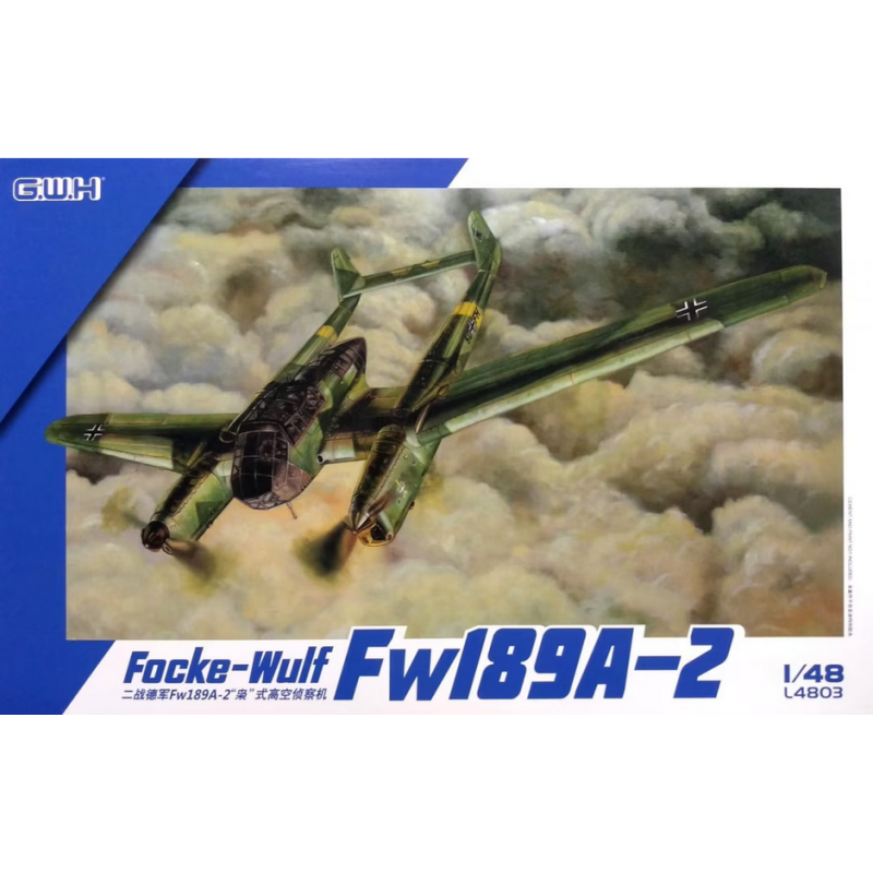 Maqueta Focke-Wulf Fw189A-2 1/48 Segunda Guerra Mundial Great Wall Hobby