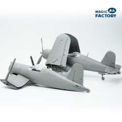 Magic Factory 1/48 F4U-1A/2 Corsair (Dual Combo, Limited Edition) aircraft model kit