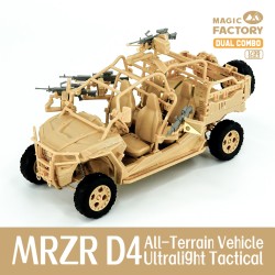 Magic Factory 1/35 MRZR D4 Ultralight Tactical All-Terrain Vehicle (Dual Combo/Two vehicles in one kit)