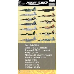 Aztec Models  decals 1/48 F-5 Tiger