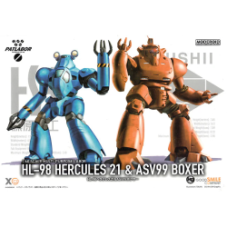 Good Smile MODEROID HL-98 Hercules 21 & ASV99 Boxer (Mobile Police Patlabor) model kit