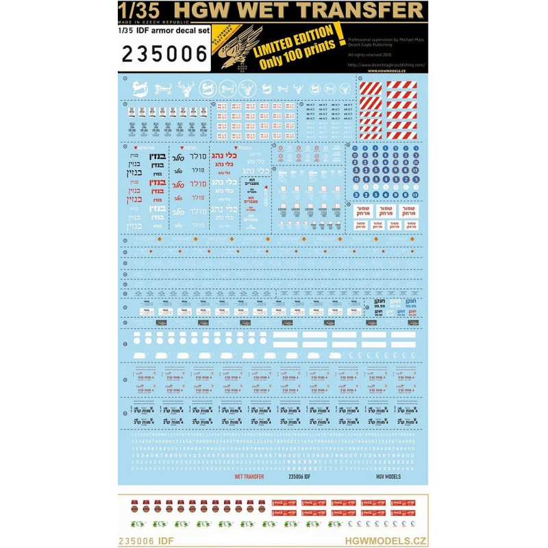 Calcas HGW Models 1/35 IDF Armor