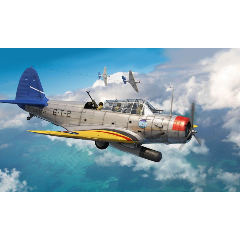 Maqueta de avion Hobbyboss  1/48 TBD-1 Devastator