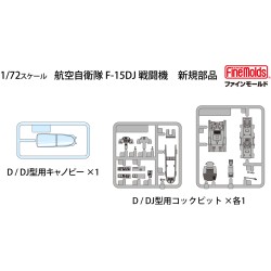 Finemolds 1/72 JASDF F-15DJ Fighter model kit