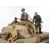 Tamiya 1/35 German Tank Panzerkampfwagen IV Ausf.F & Motorcycle Set North Africa