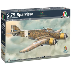 Italeri  1/72 S.79 Sparviero Bomber versionaircraft model kit