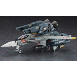 Hasegawa 1/48 VF-1J Super/Strike Valkyrie SVF-41 Black Aces model kit