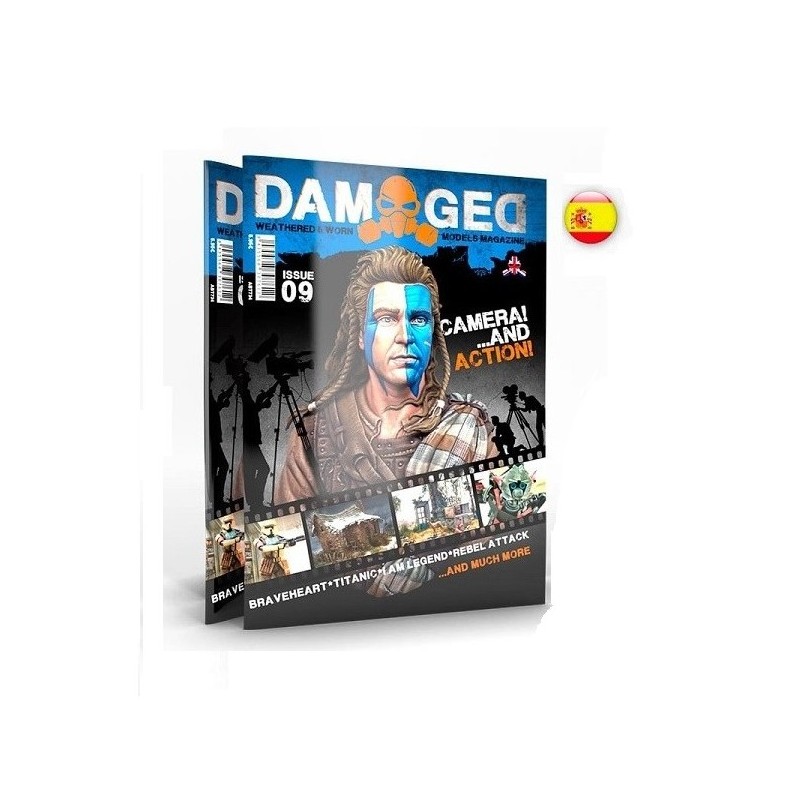 Abteilung 502 Revista Damaged 9 (spanish)