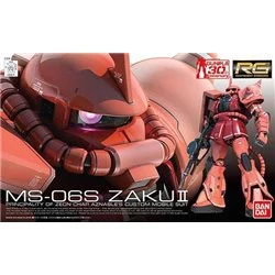 Bandai 1/144 RG MS-06S Zaku II Char Aznable Custom Model (nº2) model kit