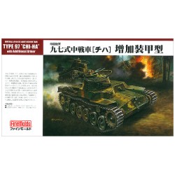 Maqueta de Tanque Finemolds 1/35 Type 97 Chi-Ha Medium Tank Additional Armored Type