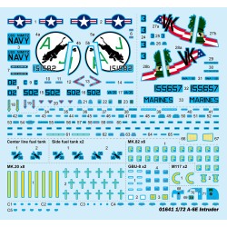 Trumpeter 1/72 A-6E Intruder aircraft modle kit