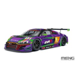 Maqueta de coche Meng 1/24 AUDI R8 LMS EVA RT TEST TYPE-01 TSRT R8