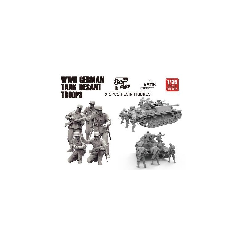 Border Models 1/35 German Tank Desant Troops