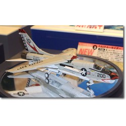 Hasegawa 1/48 F-8J Crusader aircraft model kit