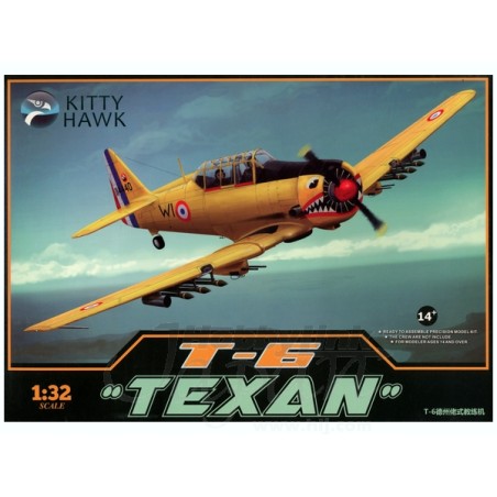 Kittyhawk 1/32 T-6 Texan International Specifications Version