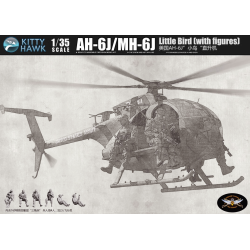 Kitty Hawk 1/35 AH-6J/MH-6J Little Bird Nightstalkers with figures