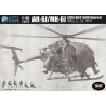 Maqueta 1/35 AH-6J/MH-6J Little Bird Nightstalkers con figuras de resina