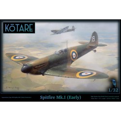 Maqueta de Avion Kotare 1/32 Spitfire Mk.I (Early)