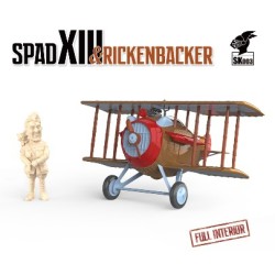 Modelo Detallado Sky Knight: Spad XIII & Rickenbacker