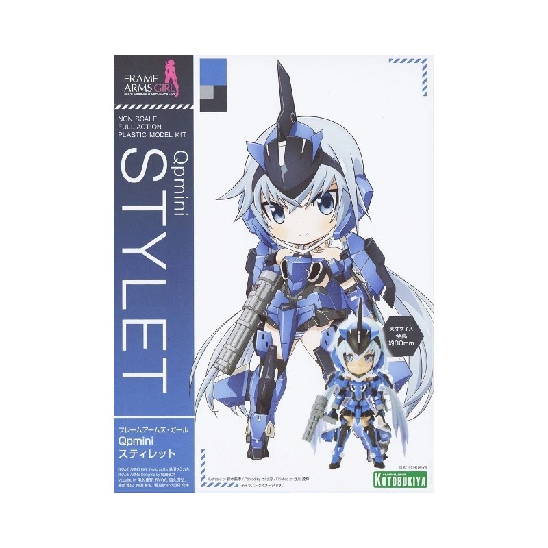 Kotobukiya Frame Arms Girl Qpmini STYLET en Robotines