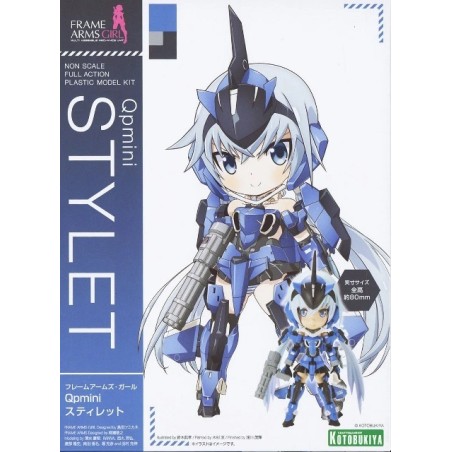 Kotobukiya Frame Arms Girl Qpmini STYLET en Robotines