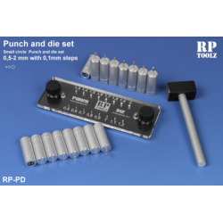 RP TOOLZ Punch & Die tool set