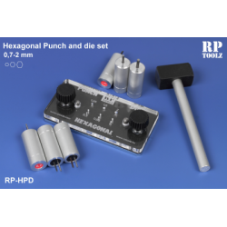 RP TOOLZ Hexagonal Punch & Die tool set