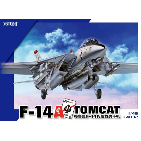 Modelo de Maqueta Great Wall Hobby F-14A Tomcat en 1/48