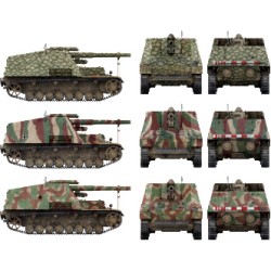 Hummel Sd.Kfz. 165 Modelo Tardío 1/35 en Robotines