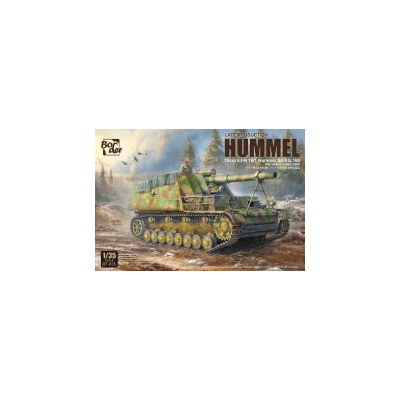 15cm s.FH 18/1 Hummel Sd. Kfz. 165 Late Production