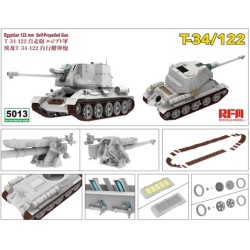 T-34/122 Egyptian Tank Model Kit 1/35 - Robotines