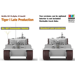 Compra Tiger I Ausf. E Late 1/35 Rye Field Model en Robotines