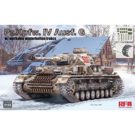 1/35 Pz.Kpfw. IV Ausf. G w/ Workable Winterketten Tracks