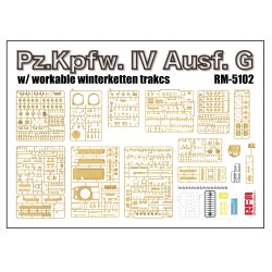 1/35 Pz.Kpfw. IV Ausf. G w/ Workable Winterketten Tracks