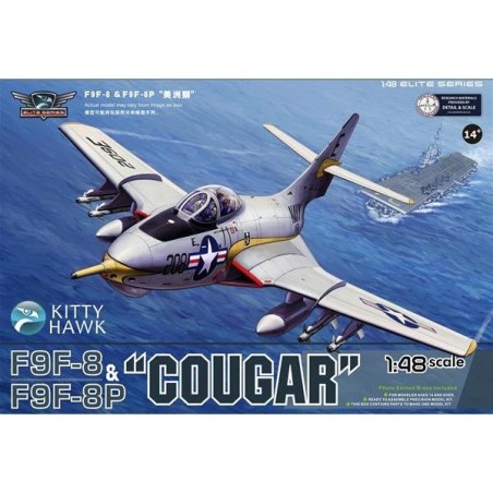 Kitty Hawk 1/48 F9F-8/F9F-8P Cougar