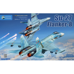 Maqueta de avión Su-27 Flanker-B 1/48 de Kitty Hawk