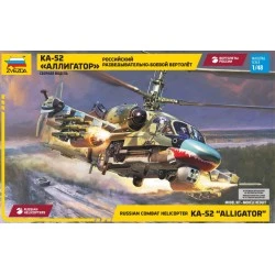 Maqueta de helicóptero Ka-52 "Alligator" 1/48 de Zvezda