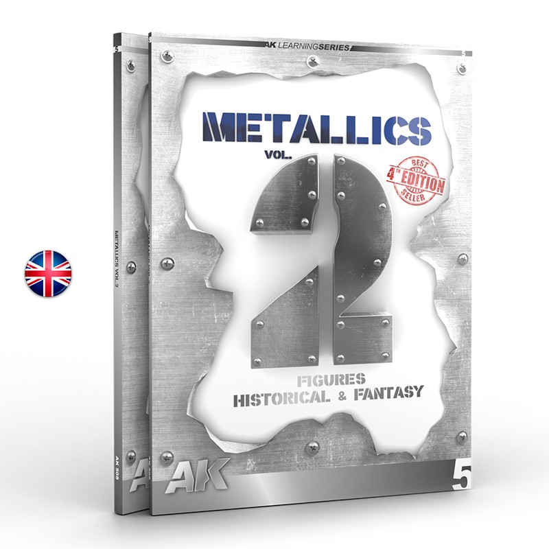 Portada del libro AK Learning Series 5 Metallics Vol.2 de Ak-interactive