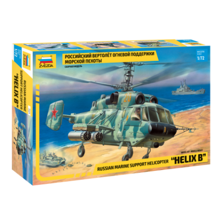 Hobbyboss 1/72 Kamov Ka-29 Helix-B helicopter model kit