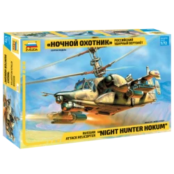 Zvezda 1/72 "Night Hunter Hokum" Russian Attack Helicopter